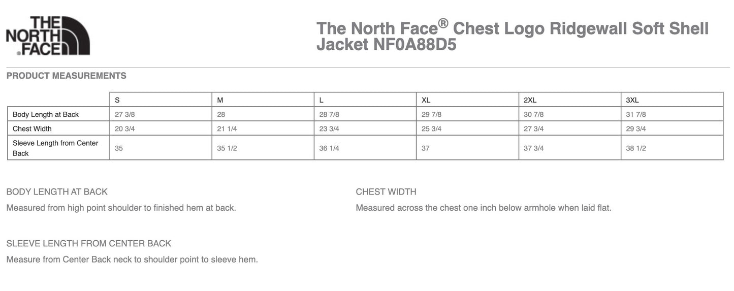 Men's Northface Ridgewall Soft Shell Jacket