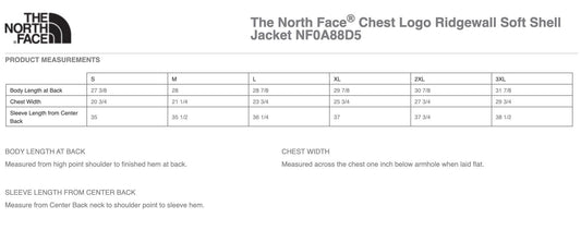 Men's Northface Ridgewall Soft Shell Jacket