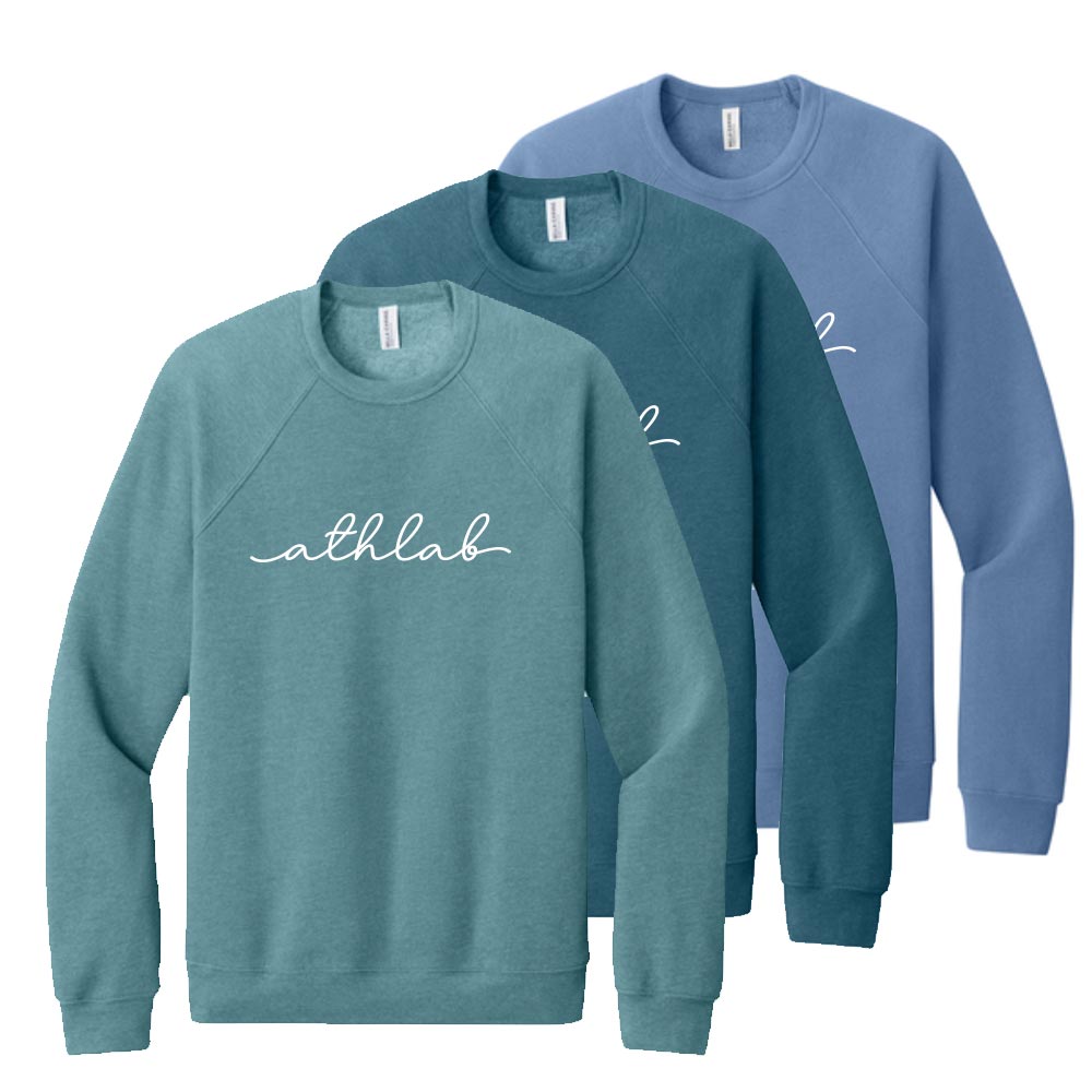 Script Fleece Crewneck Sweatshirt