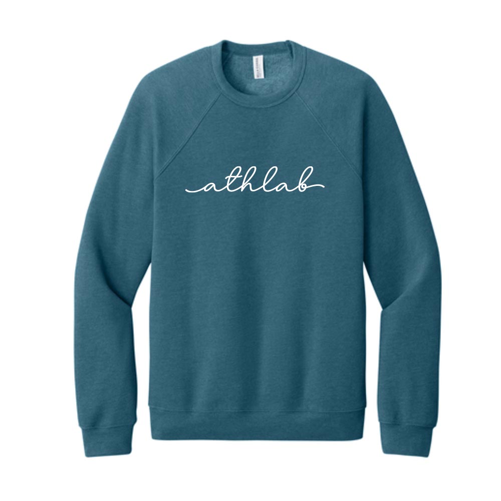 Script Fleece Crewneck Sweatshirt